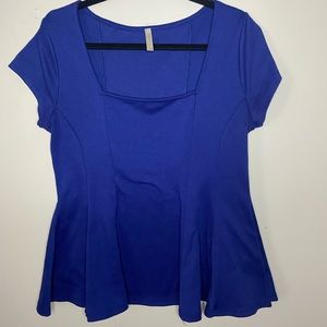 Peplum top